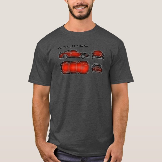 mitsubishi eclipse DSM TUNER shirt (Front)