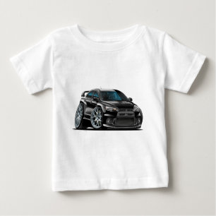 Mitsubishi Evo Black Car Baby T-Shirt