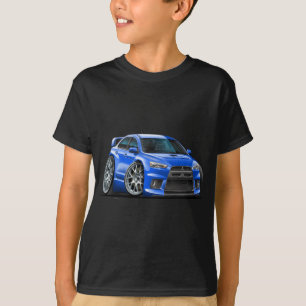 Mitsubishi Evo Blue Car T-Shirt