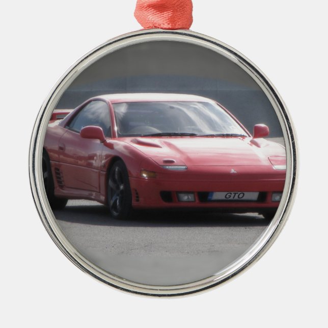 Mitsubishi GTO 3L Twin Turbo Metal Tree Decoration (Front)