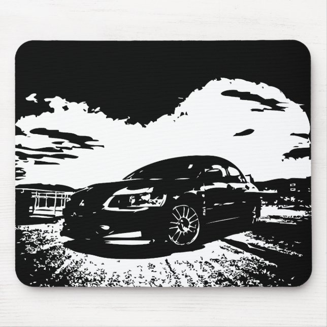 Mitsubishi Lancer Evoluion Mouse Pad (Front)