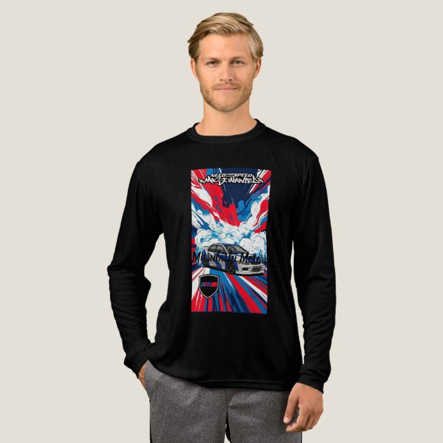 Mitsubishi Motors Tri-Blend Shirt (Full Front)