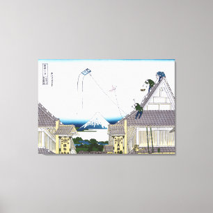Mitsui Store at Surugacho in Edo Canvas Print