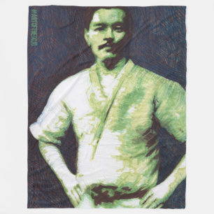 Mitsuyo Maeda Fleece Blanket