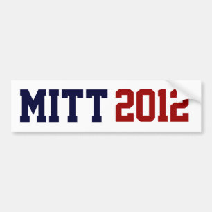MITT 2012 BUMPER STICKER