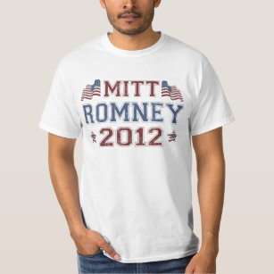 Mitt Romney 2012 distressed T-Shirt