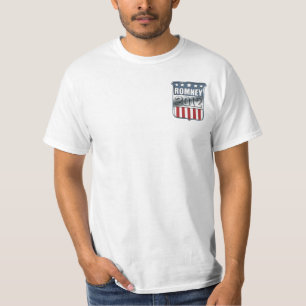 Mitt Romney 2012 (front and back) T-Shirt