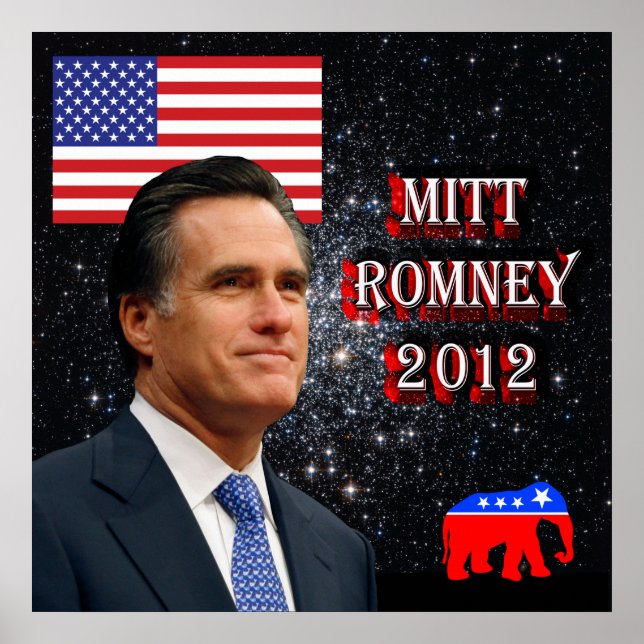 Mitt Romney 2012 Poster (Front)