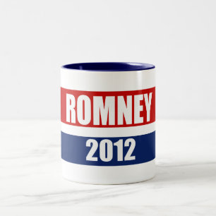 MITT ROMNEY 2012 Two-Tone COFFEE MUG