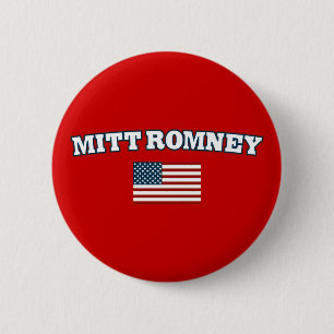 Mitt Romney America 6 Cm Round Badge