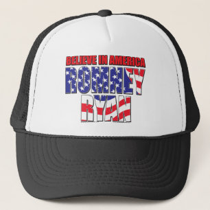 Mitt Romney and Paul Ryan Trucker Hat