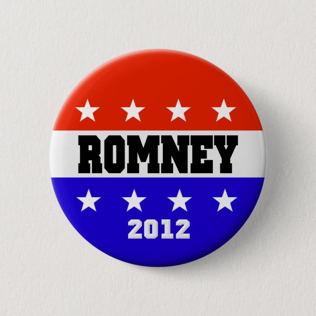Mitt Romney Campaign Button (Front)