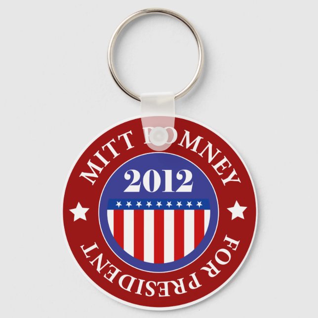 Mitt Romney for President 2012 Key Ring (Front)