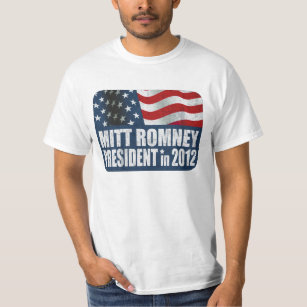 Mitt Romney in 2012 distressed T-Shirt