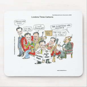 Mitt Romney In Therapy Funny Tees Cards Gifts Etc Mouse Pad