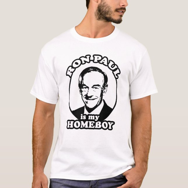 MITT ROMNEY IS MY HOMEBOY T-Shirt (Front)
