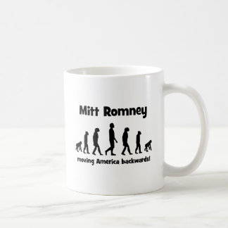 Mitt Romney moving America backwards Coffee Mug