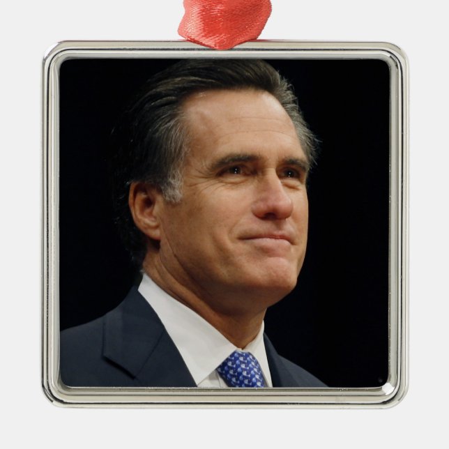Mitt Romney Ornament (Front)