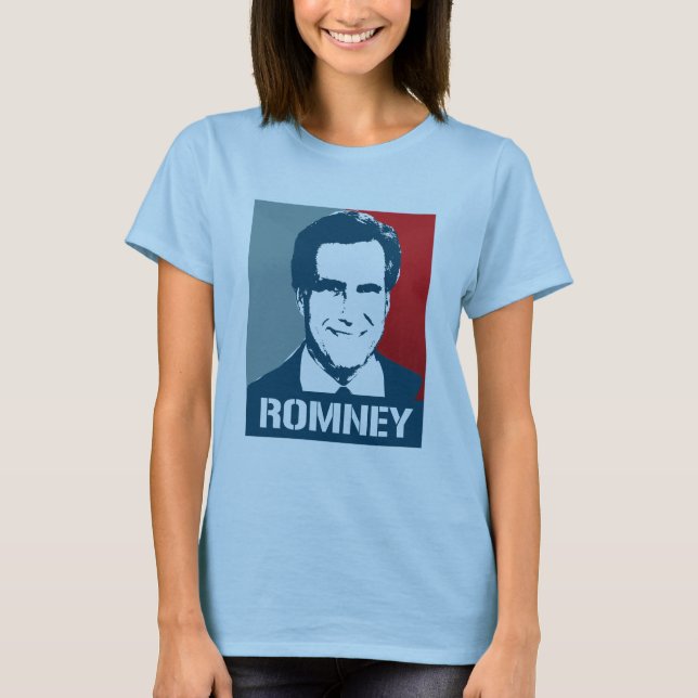 MITT ROMNEY POSTER T-Shirt (Front)