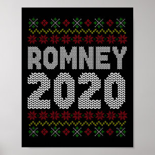 Mitt Romney Ugly Christmas Conservative Republican Poster