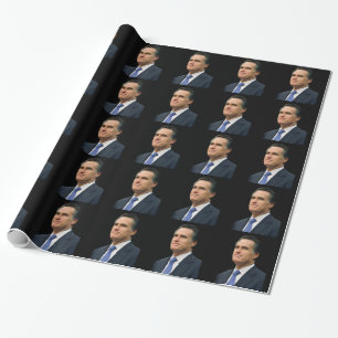 Mitt Romney Wrapping Paper