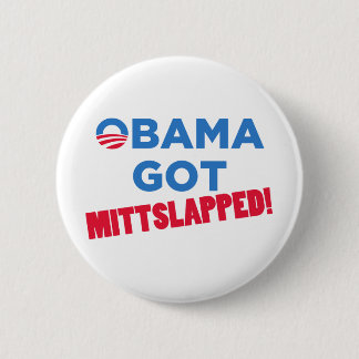 Mitt Slapped 6 Cm Round Badge
