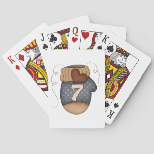 Mitten Number Seven Playing Cards
