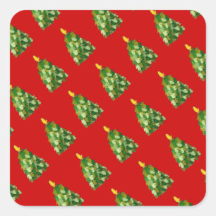 Mitten tree sticker