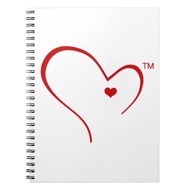 Mittens for Detroit Heart Logo Notebook (Front)