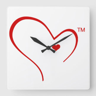 Mittens for Detroit Heart Logo Round Wall Clock