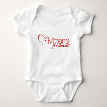 Mittens for Detroit Infant Creeper