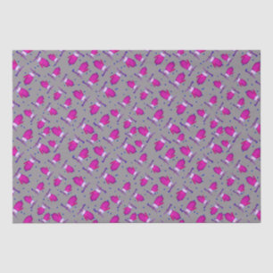 Mittens retro_gray tissue paper