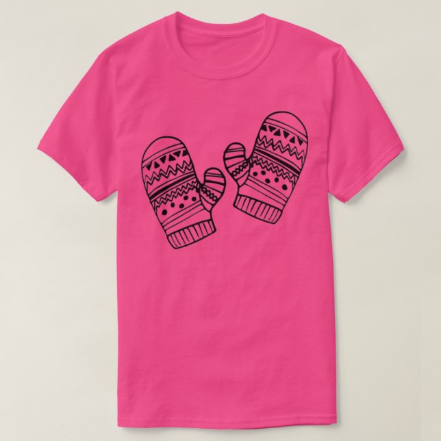 Mittens  T-Shirt (Design Front)