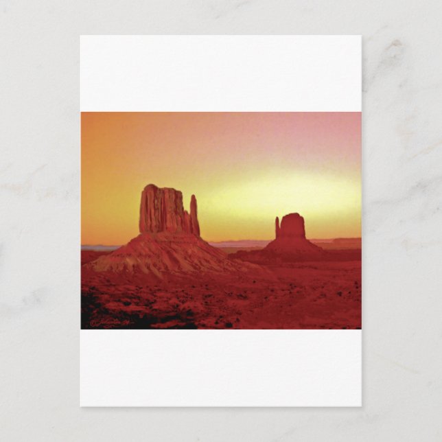 MittensAfterglowPT.png Postcard (Front)