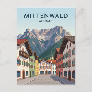 Mittenwald Germany Postcard