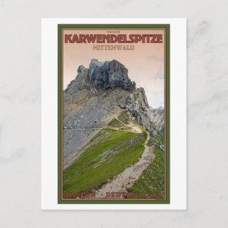 Mittenwald - Karwendelberg Postcard