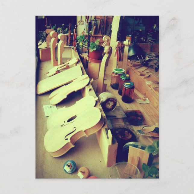 Mittenwald Violin Makers Postcard (Front)
