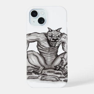 Mix-Creature - Troll, Golem and Devil iPhone 15 Case