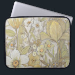 Mix Floral Laptop Sleeve<br><div class="desc">Mix Floral II by Tim OToole. Variety of yellow and neutral colour blooms.</div>
