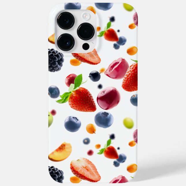 Mix Fruits Case-Mate iPhone Case (Back)