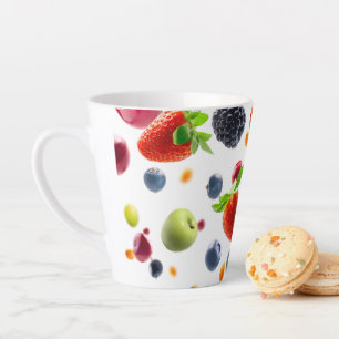 Mix Fruits Latte Mug