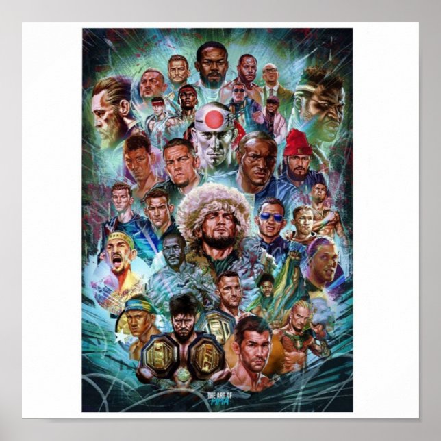 Mix Martial Art cool  Poster (Front)