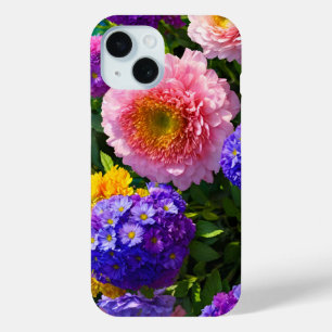 Mix of Flowers iPhone 15 Case