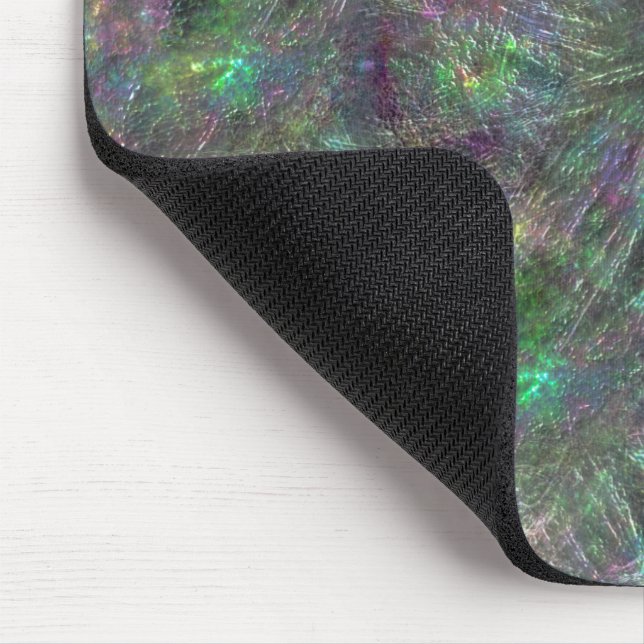 Mix of textured rough, scratches and matte bright  mouse pad (Corner)