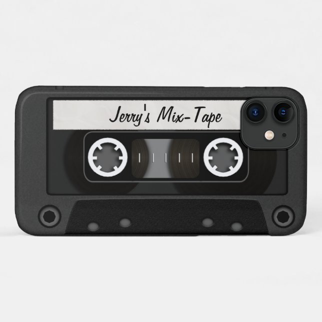 Mix Tape Personalised Case-Mate iPhone Case (Back (Horizontal))