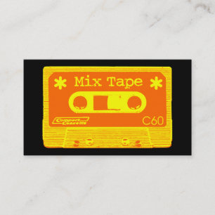 Mix Tape Pop Business Card