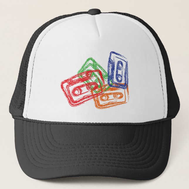 Mix Tape Trucker Hat (Front)