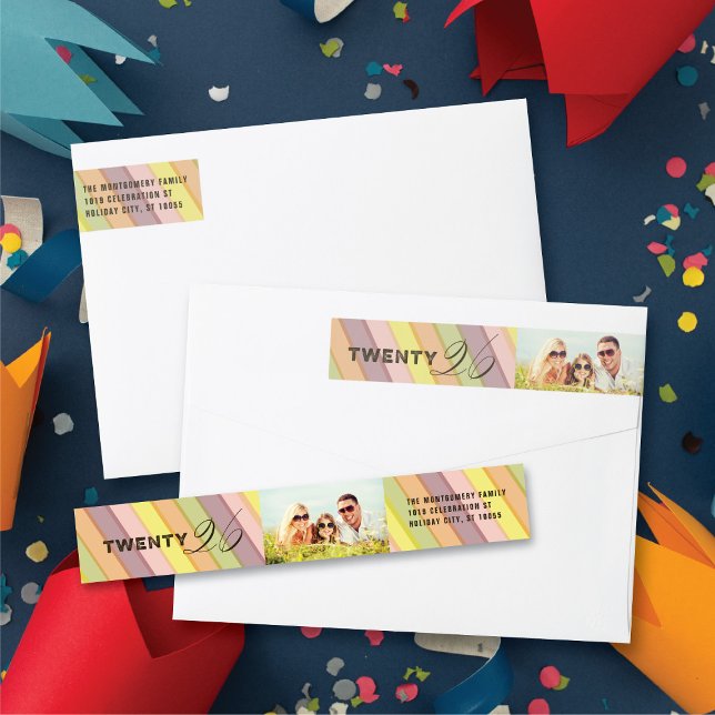 Mix Typography 2026 Simple Modern New Year Photo Wrap Around Label (Mix Typography 2026 Simple Modern New Year Photo Wrap Around Label @ fat_fa_tin)