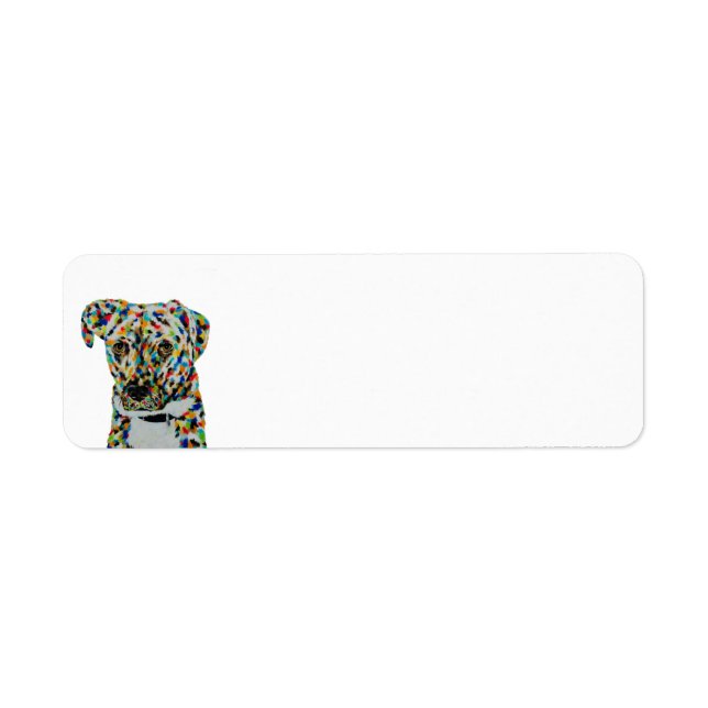 Mixed Breed Return Address Label (Front)