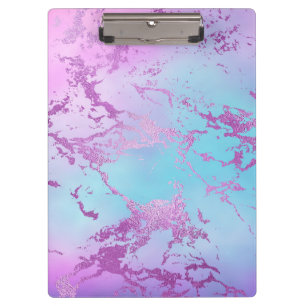 Mixed Colour Abstract Watercolor Print Pattern Clipboard